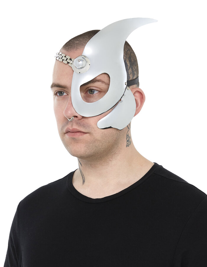 MANUEL ALBARRAN MA CHROME FACIAL ADORNMENT F-16