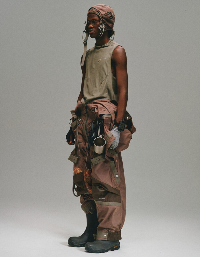 HAMCUS ANTARES / STANDARD TANKTOP - DESERT SAGE