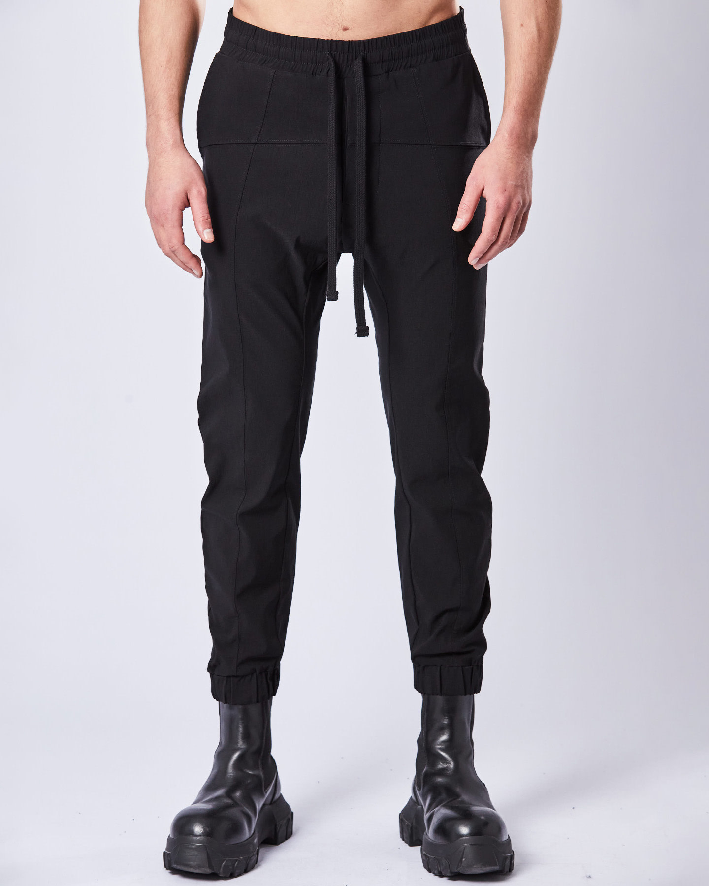 Stretch Jogger Style Trousers - La Maison