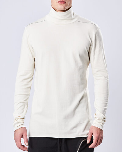 Cotton Modal Fitted Turtleneck by Thom Krom Shop Untitled NYC