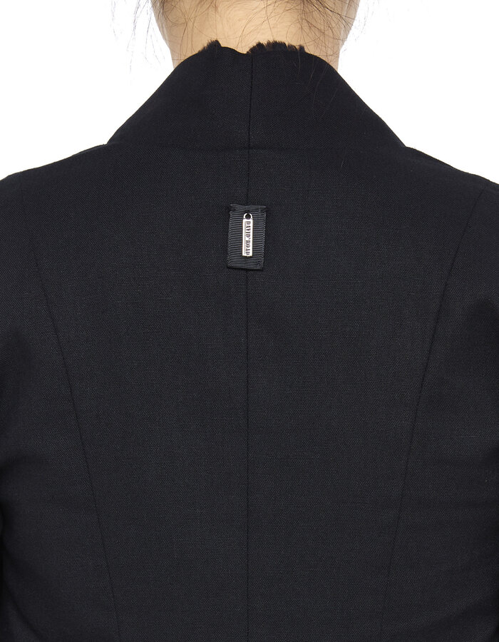 DAVIDS ROAD FITTED CUTAWAY BLAZER W