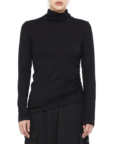 Turtleneck w/ Ruched Side by La Haine Inside Us | Shop Untitled NYC