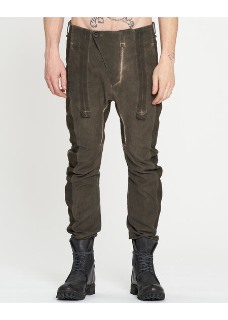 MASNADA BAGGY TAPED PANTS - DUST