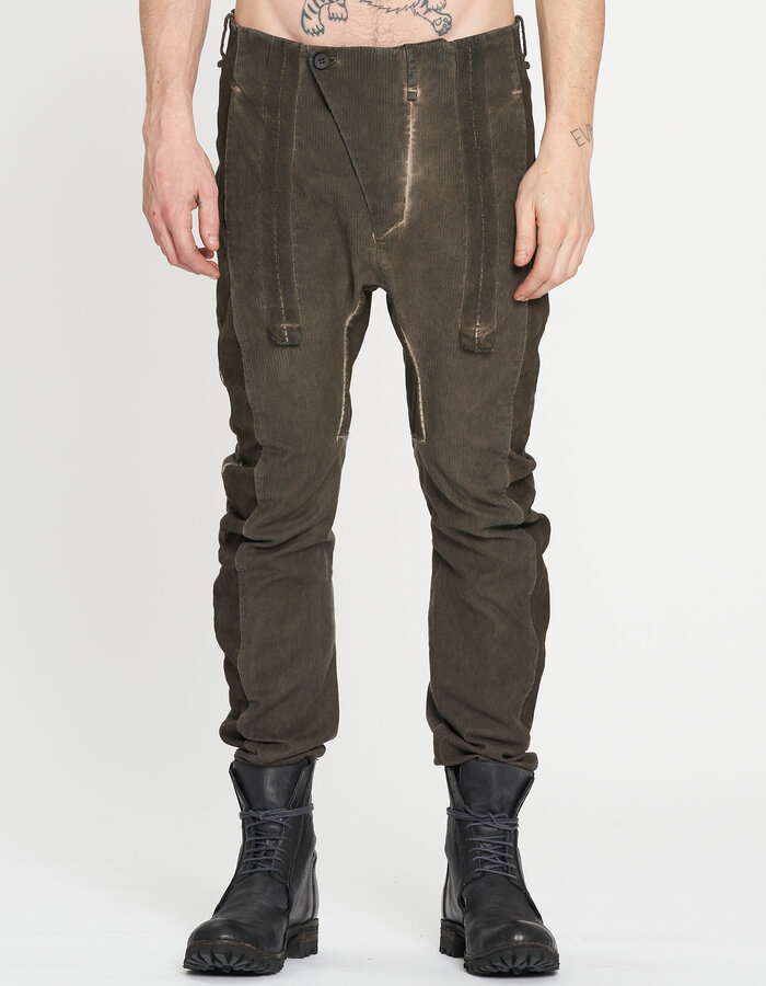 MASNADA BAGGY TAPED PANTS - DUST