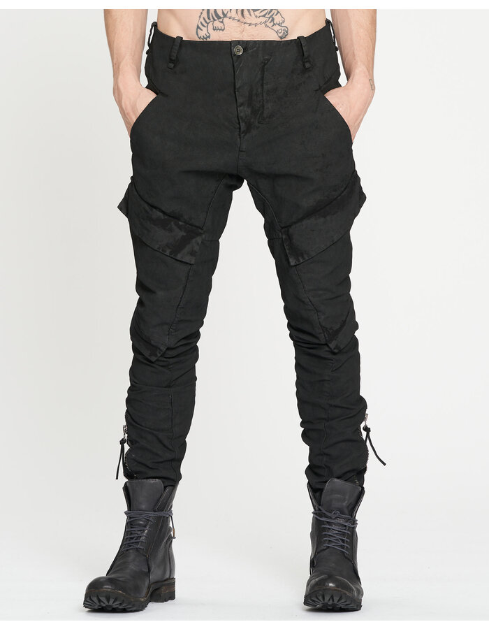 Baggy Cargo Jeans - Smeared Black by Masnada | Shop Unaltd NYC