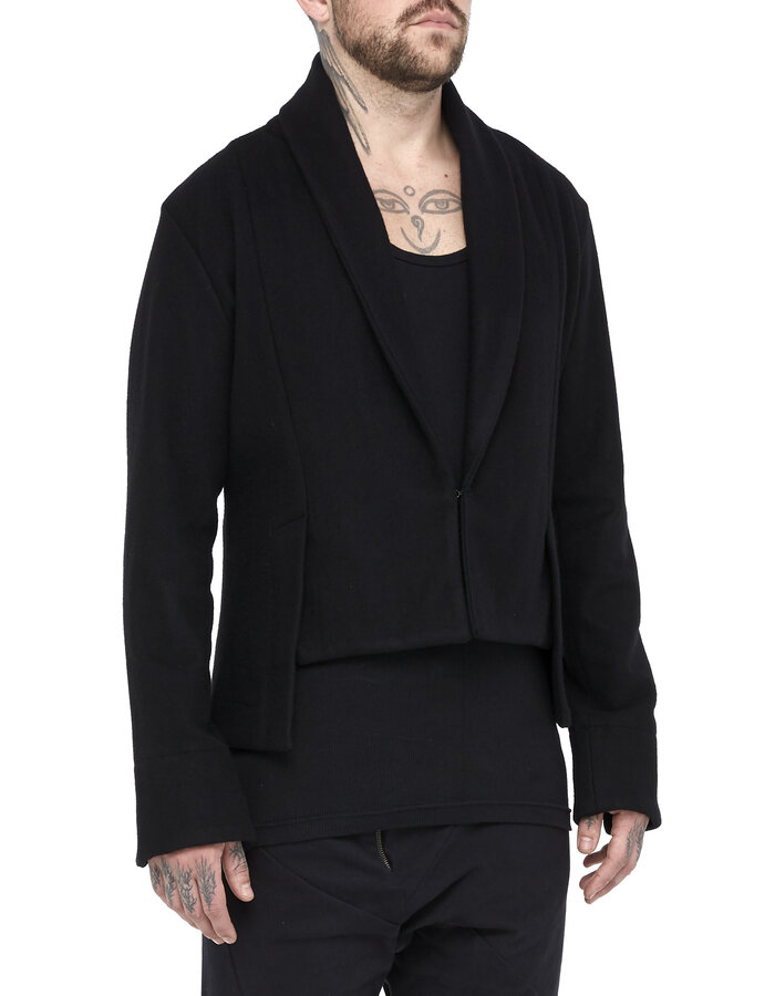 DAVIDS ROAD WOOL CUTAWAY BLAZER