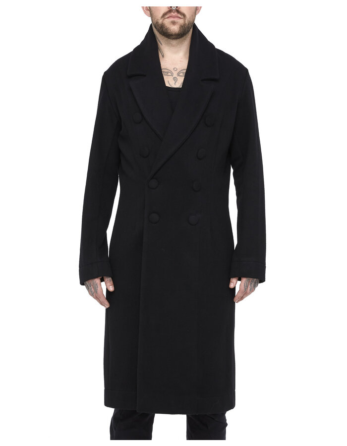 Wool Double Breasted Coat by David’s Road | Shop Untitled NYC - Shop ...