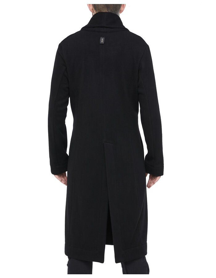 DAVIDS ROAD WOOL DOUBLE BREASTED COAT