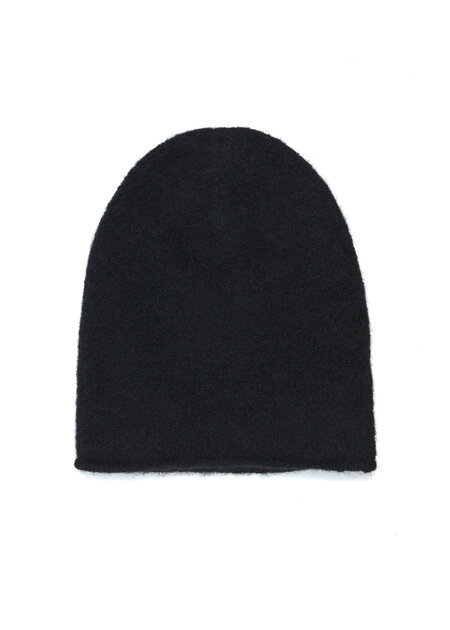 ISABEL BENENATO YAK & MERINO WOOL KNIT BEANIE