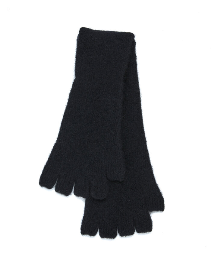 ISABEL BENENATO YAK & MERINO WOOL FINGERLESS GLOVES