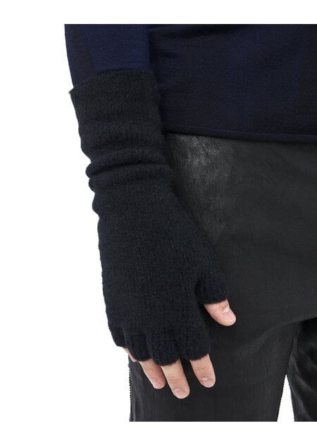 ISABEL BENENATO YAK & MERINO WOOL FINGERLESS GLOVES