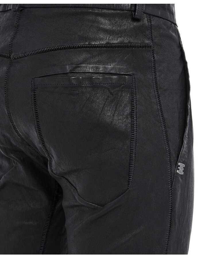 ISAAC SELLAM EXPERIENCE FETARD STRETCH LEATHER SLIM TROUSER