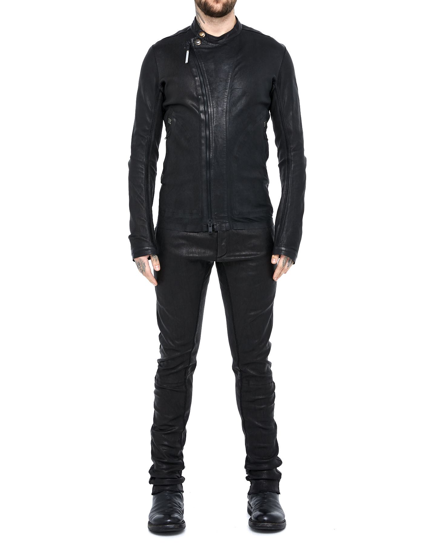 Bute Neo Stretch Leather Jacket by Isaac Sellam | Shop Untitled NYC - Shop  Untitled NYC