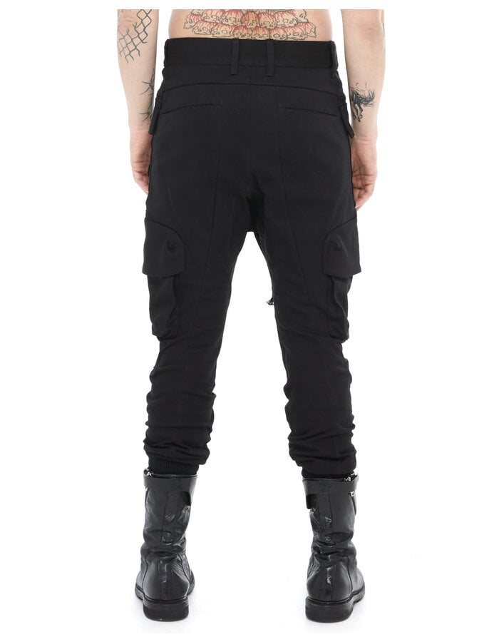 D. HYGEN SUPER STRETCH DENIM CARGO JOGGER