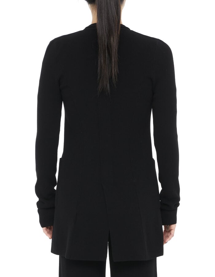 ISABEL BENENATO KNIT VISCOSE FITTED BLAZER