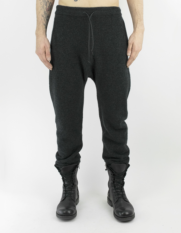 ISABEL BENENATO YAK SPORTS PANT GRAPHITE