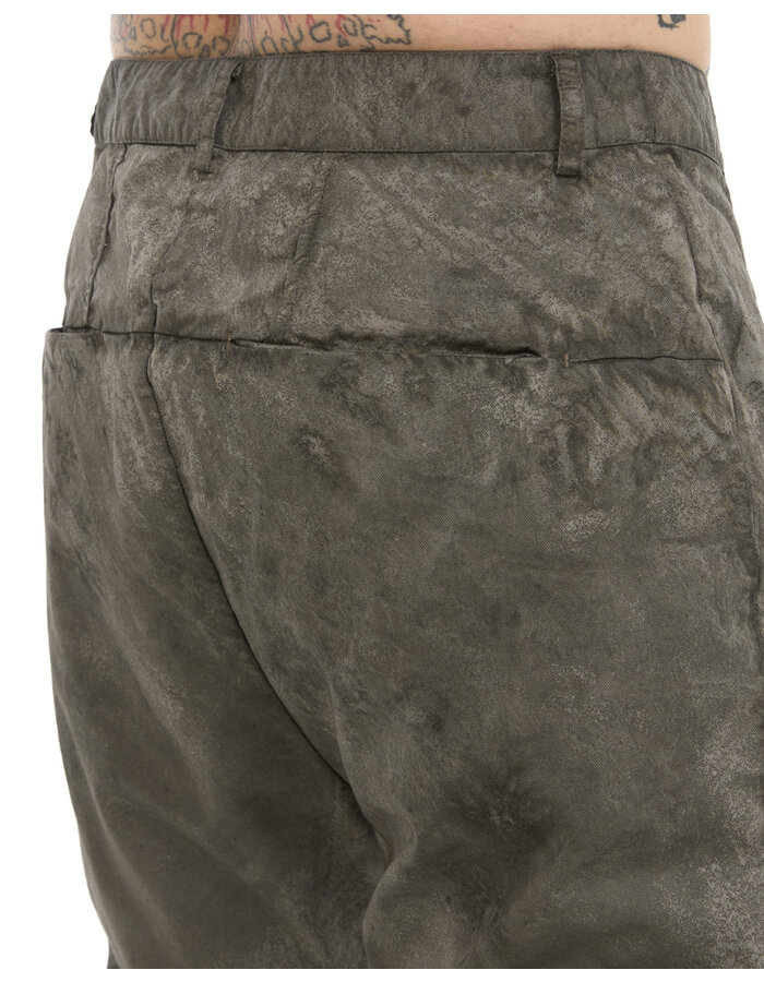 MD75 STRETCH COTTON RELAXED TROUSERS - TAUPE SALT
