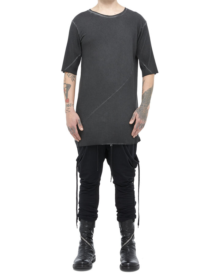 ARMY OF ME RIBBED T-SHIRT 33 - ANTHRACITE