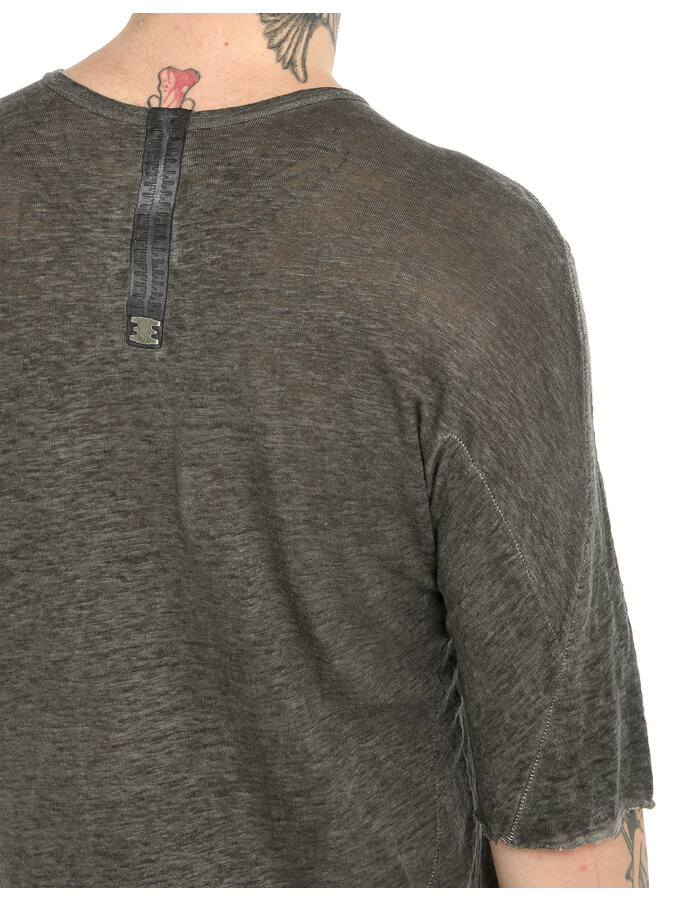 69 BY ISAAC SELLAM MOVEMENT T - LINEN KNIT - LEAD