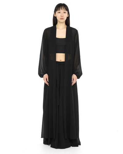 SHAREEF（シャリーフ）の「GEORGETTE JQ CARDIGAN（カーディガン