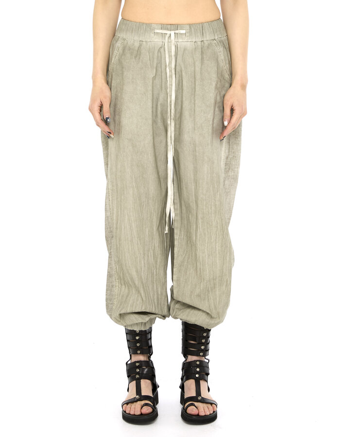 STUDIO B3 DUMMO PANTS - SAGE BEIGE