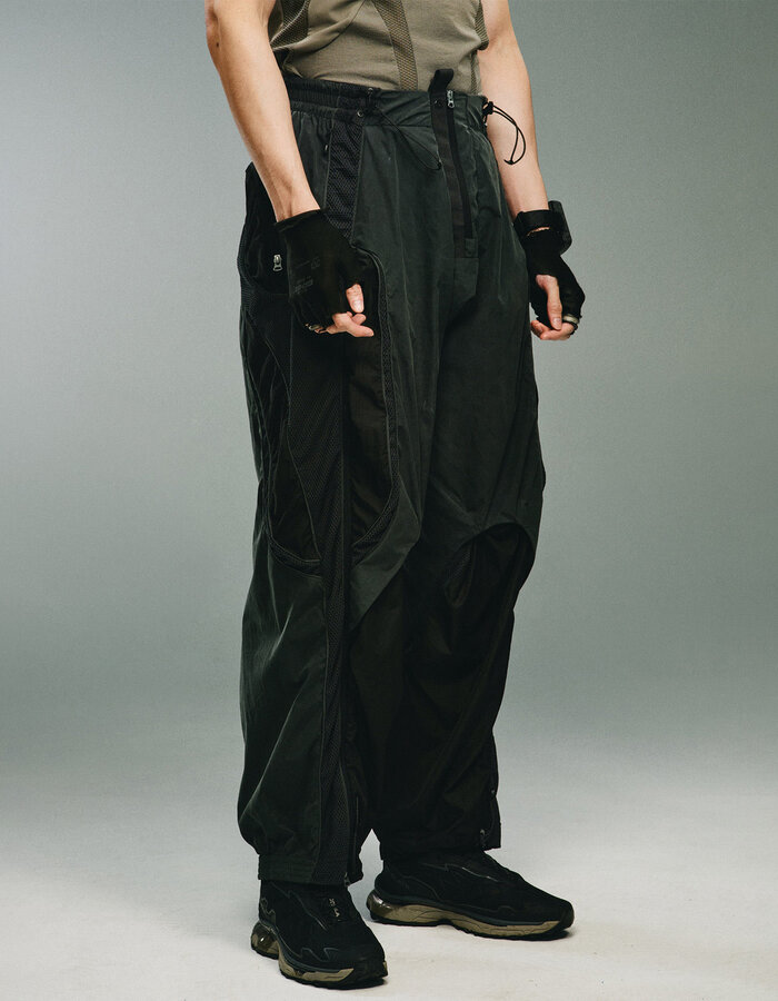 HAMCUS AS / INTERSTELLAR BOUNTY HUNTER PANTS - BLACK