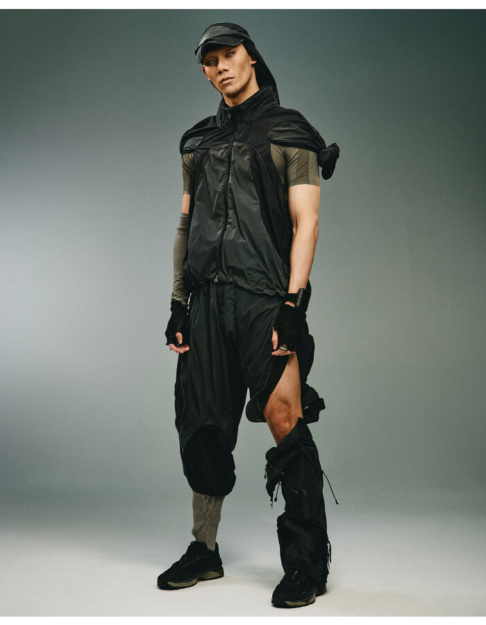 HAMCUS AS / INTERSTELLAR BOUNTY HUNTER PANTS - BLACK