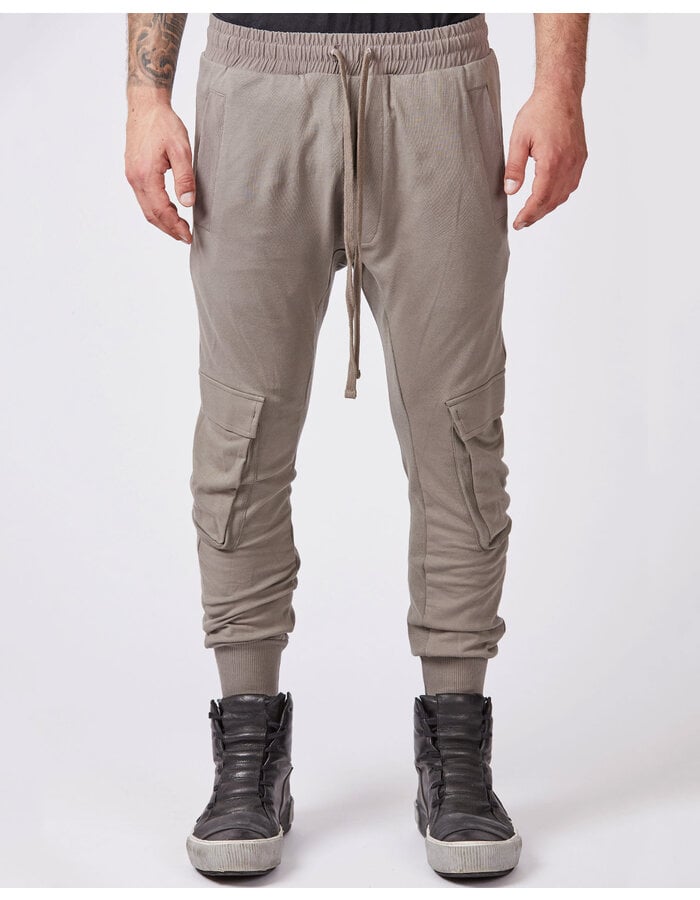 THOM KROM COTTON & MODAL CARGO JOGGER - ASH