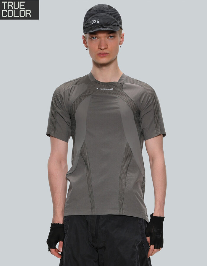HAMCUS LPU / UNION STANDARD FITTED T-SHIRT - NEUTRAL GREY