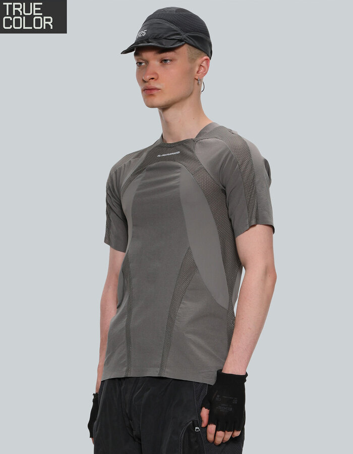 HAMCUS LPU / UNION STANDARD FITTED T-SHIRT - NEUTRAL GREY