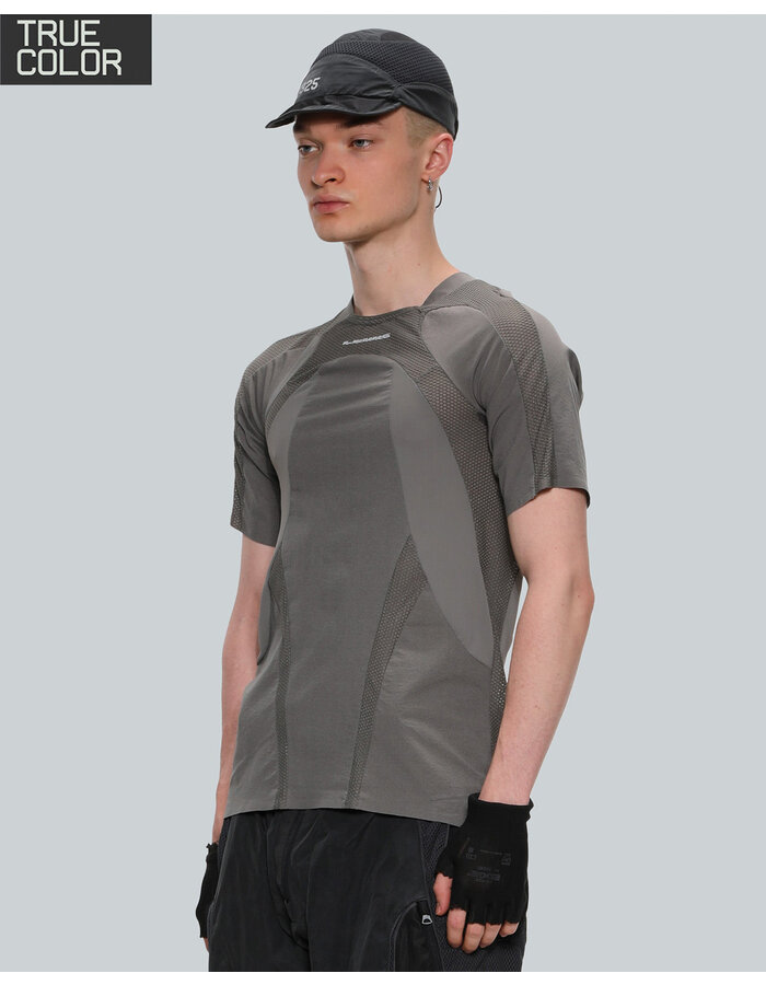 HAMCUS LPU / UNION STANDARD FITTED T-SHIRT - NEUTRAL GREY