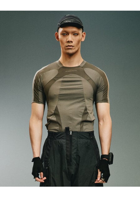 HAMCUS LPU / UNION STANDARD FITTED T-SHIRT - NEUTRAL GREY