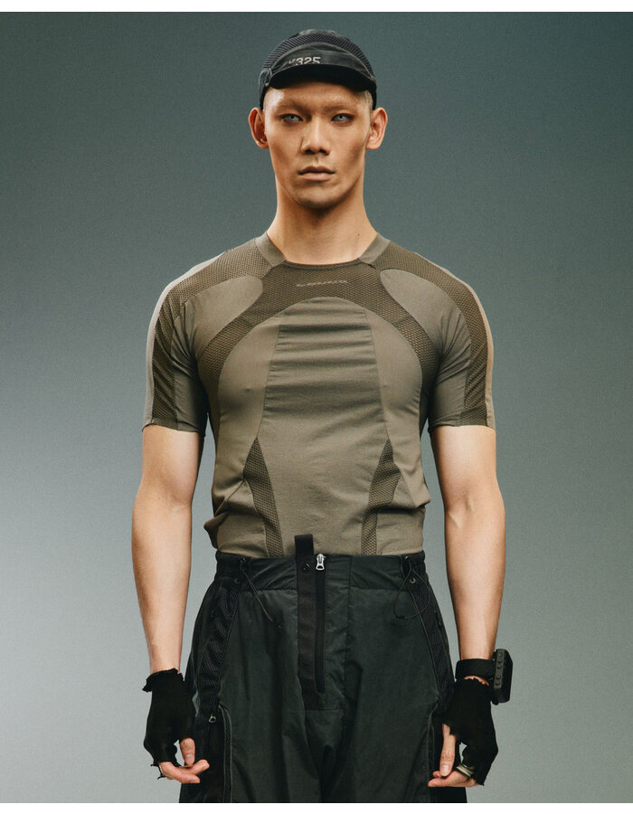 HAMCUS LPU / UNION STANDARD FITTED T-SHIRT - NEUTRAL GREY