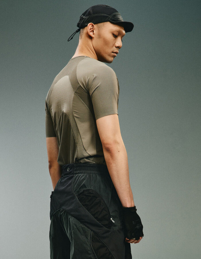 HAMCUS LPU / UNION STANDARD FITTED T-SHIRT - NEUTRAL GREY