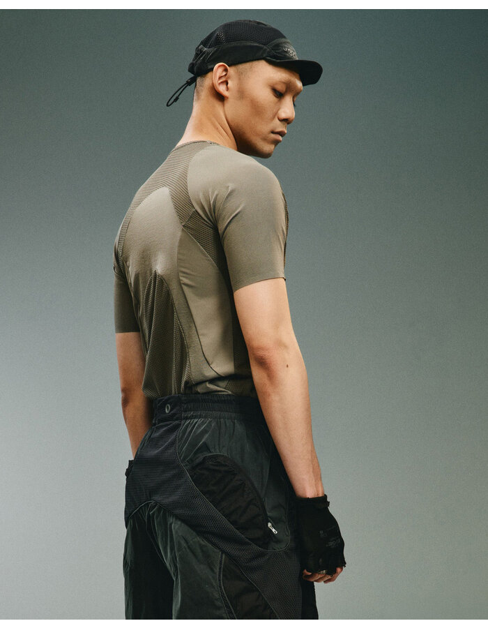 HAMCUS LPU / UNION STANDARD FITTED T-SHIRT - NEUTRAL GREY