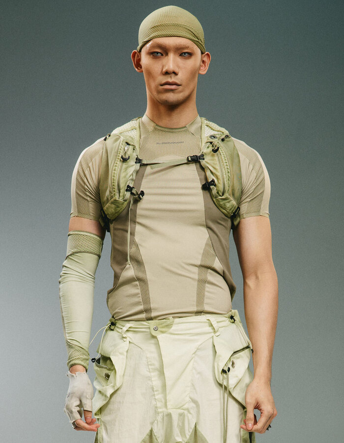 HAMCUS LPU / UNION STANDARD FITTED T-SHIRT - BEIGE