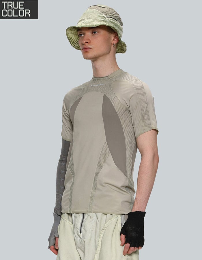 HAMCUS LPU / UNION STANDARD FITTED T-SHIRT - BEIGE