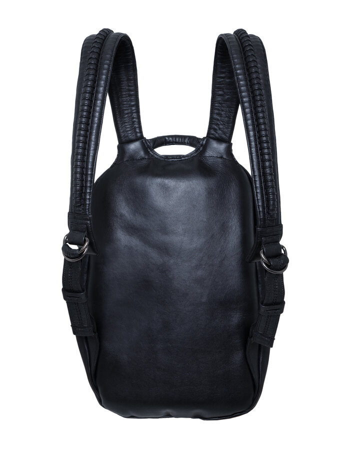 SYZMIC STUDIO HYLO VERTEBRAL SPINE LEATHER BACKPACK