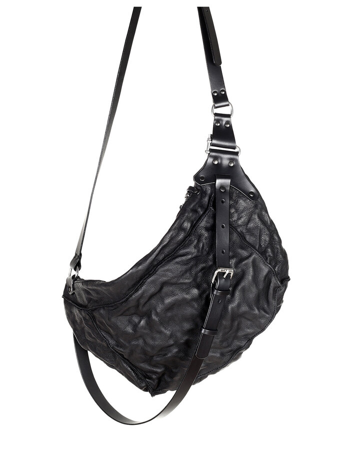 TEO + NG RYAN LEATHER SHOULDER BAG