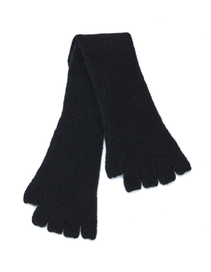 ISABEL BENENATO YAK & MERINO WOOL FINGERLESS GLOVES