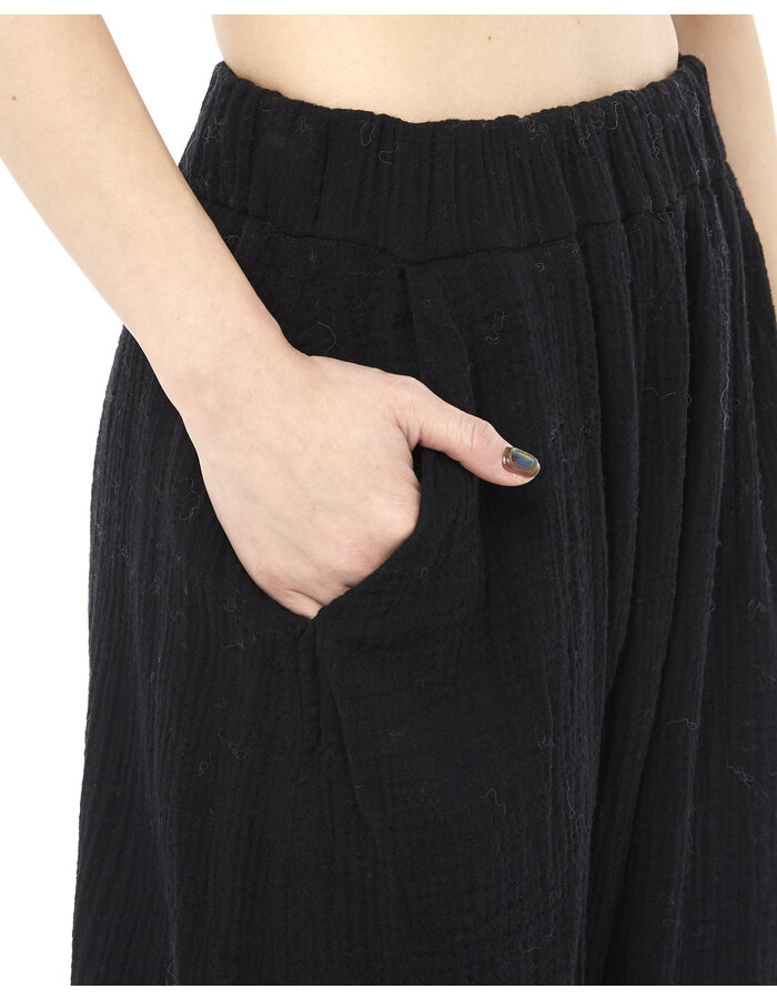 STUDIO B3 COTTON VISCOSE CREPE HAREM PANT