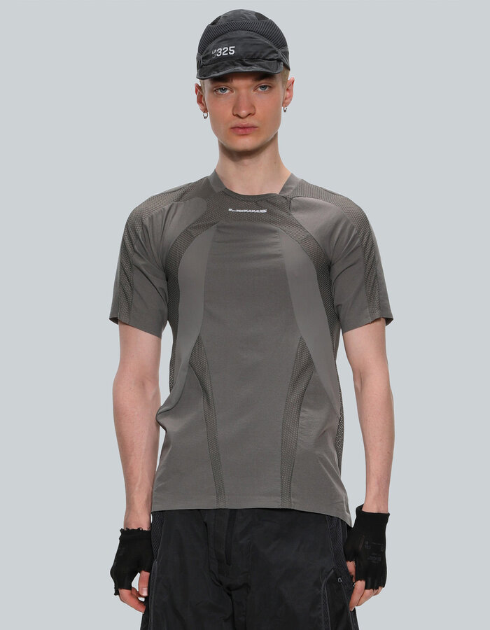 HAMCUS LPU / UNION STANDARD FITTED T-SHIRT - NEUTRAL GREY