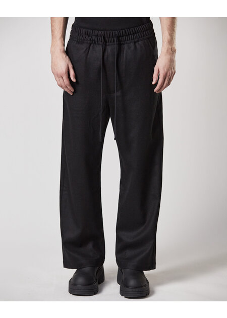 THOM KROM STRETCH WOOL WIDE TROUSERS