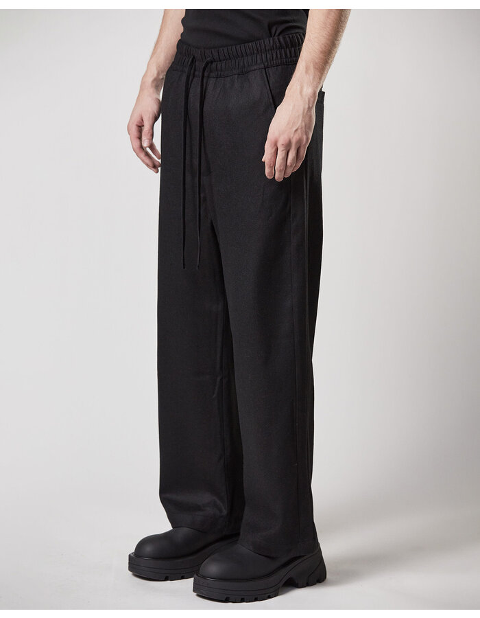 THOM KROM STRETCH WOOL WIDE TROUSERS