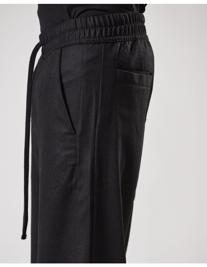 THOM KROM STRETCH WOOL WIDE TROUSERS