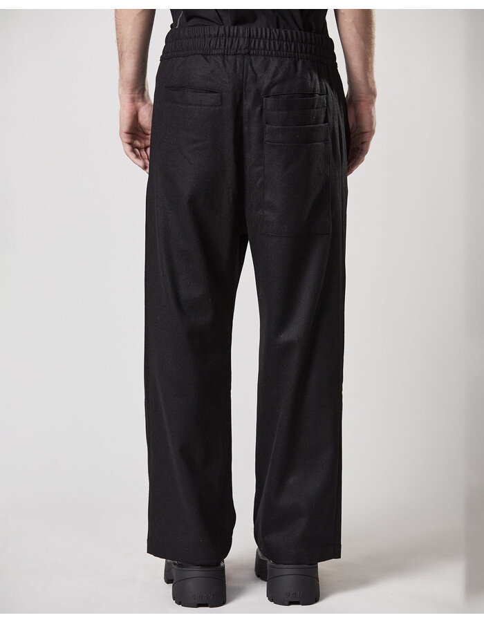 THOM KROM STRETCH WOOL WIDE TROUSERS
