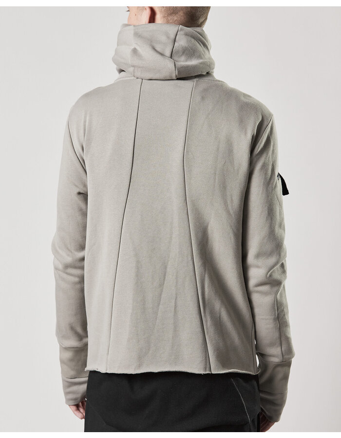 Curve Zip Pocket Zip Front Hoodie by Thom Krom Shop Untitled NYC Shop Untitled NYC