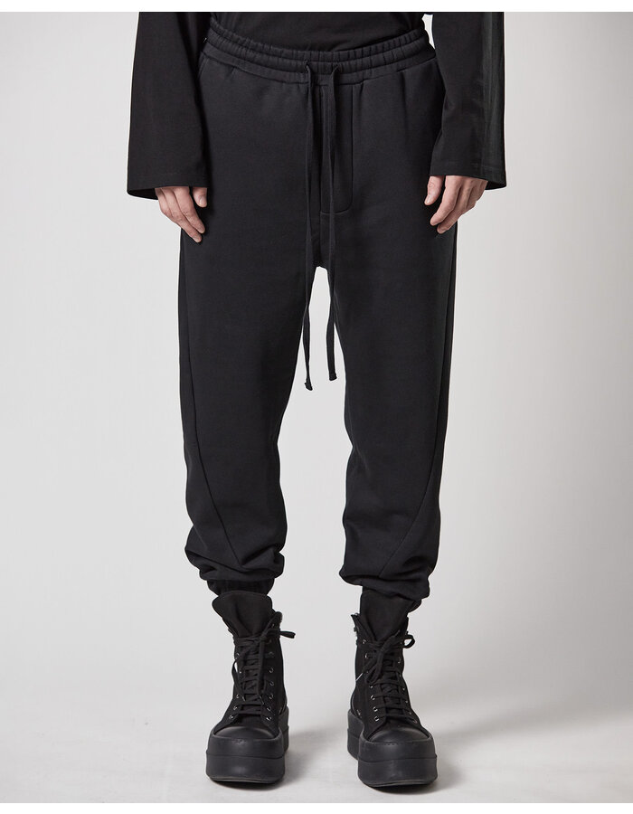 THOM KROM COTTON FLEECE SWEAT JOGGER WITH ELASTIC CUFF