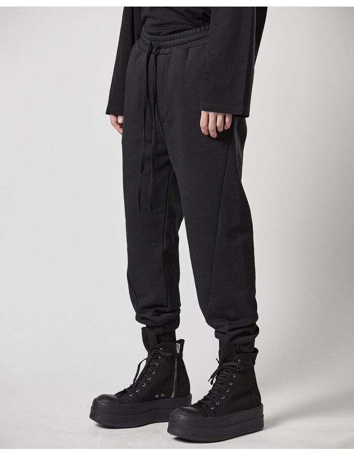 THOM KROM COTTON FLEECE SWEAT JOGGER WITH ELASTIC CUFF