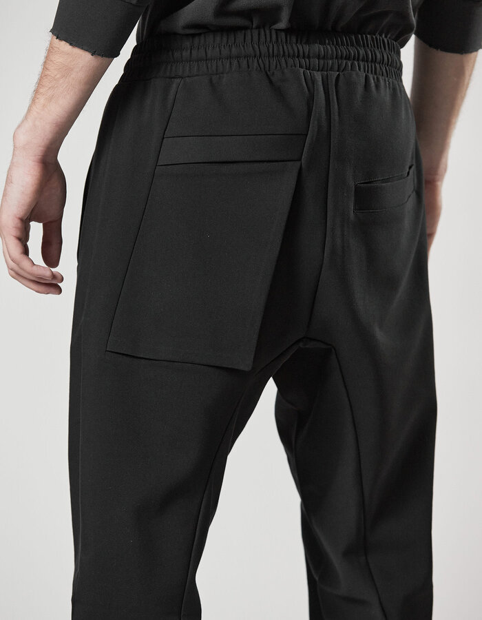 THOM KROM ZIP POCKET ELASTIC CUFF JOGGER